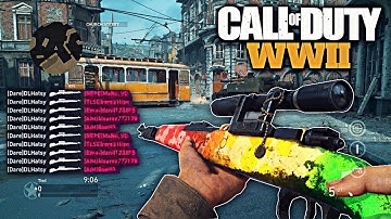 COD: WW2 QUICK SCOPE SNIPER MONTAGE/GAMEPLAY! #CODWWII