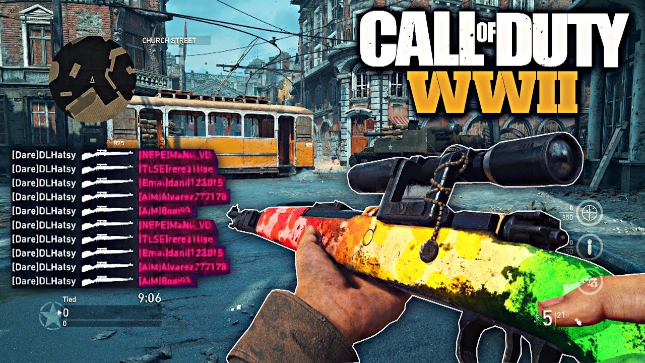 COD: WW2 QUICK SCOPE SNIPER MONTAGE/GAMEPLAY! #CODWWII - YouTube