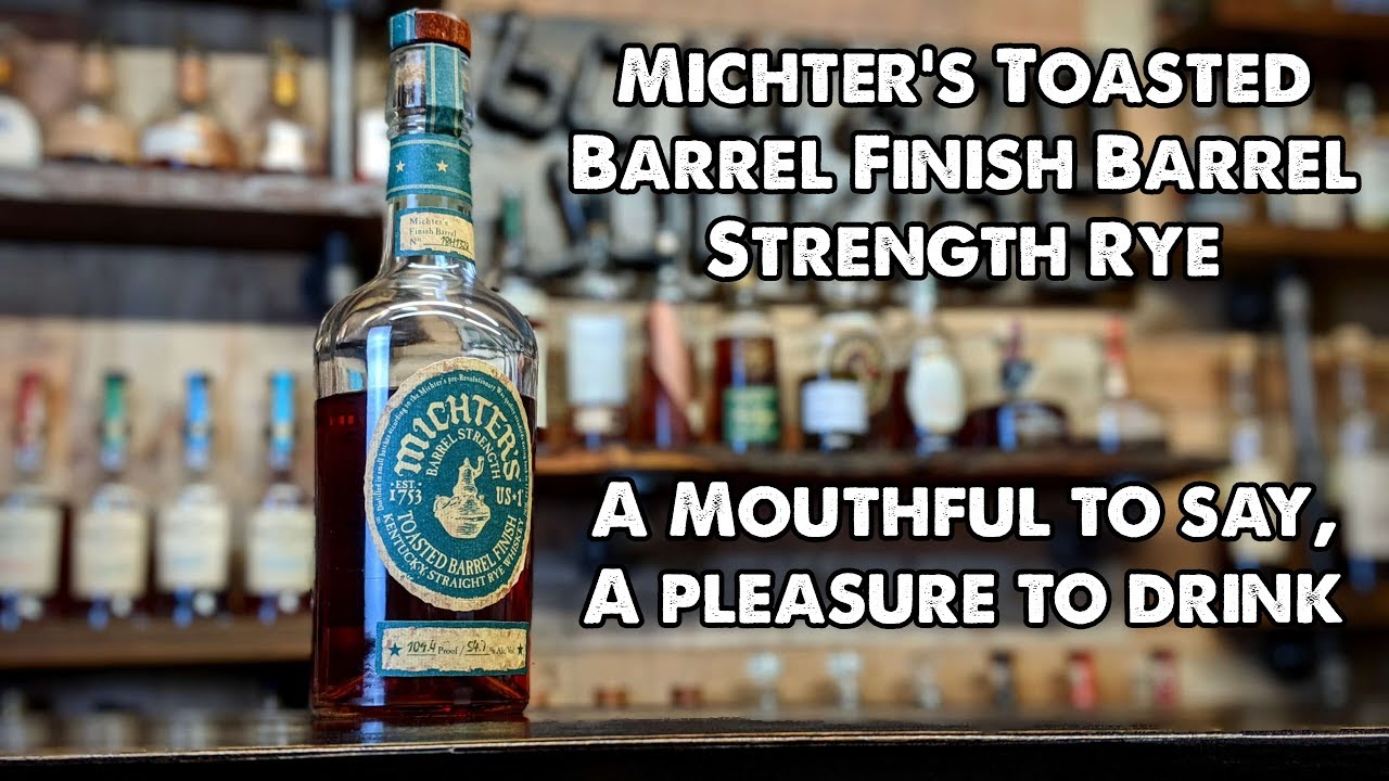 Micther's Toasted Barrel, Barrel Strength Rye whiskey Review! Breaking the Seal EP#79