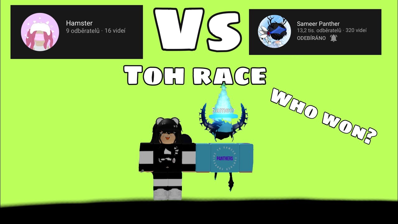 Toh Race with Sameer |Hamster| @Sameer Panther