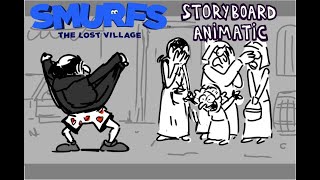 Smurfs The Lost Village Storyboard Animatic Gargamel Wants To Be Arrested