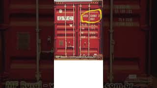 Container Marítimo - Significado do número dele.