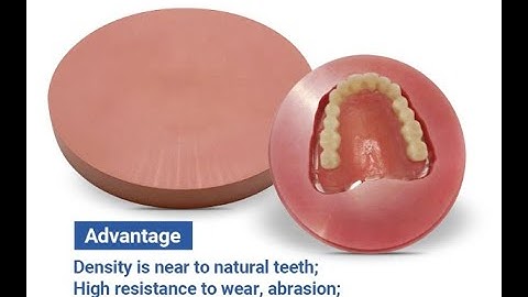 CDM DENTURE AG PEEK block pink