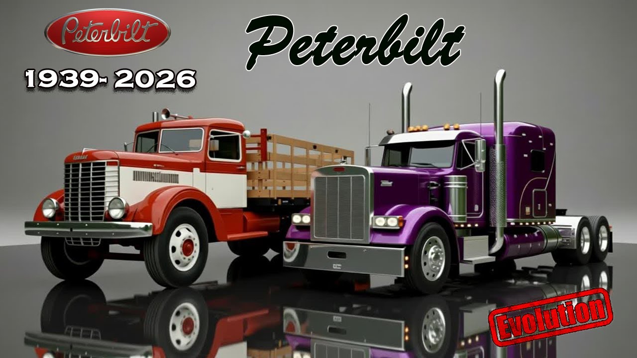 The Evolution of Peterbilt 1939–2026 From Classic to Future ! How Has ...
