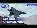 Search for missing pilot after fighter jet shot down | 9 News Australia