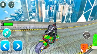 Robot Bike 3D Stunt Racing - Motocross Bike Games | Motorbike Robot Rider - Android Gameplay #82 screenshot 4
