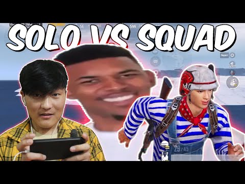 HANDIM NA TA SOLO VS SQUAD 😂😂| PUBG MOBILE #2