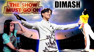 DIMASH Kudaibergen - The Show Must go on | CANTANTE ARGENTINA - REACCION & ANALISIS