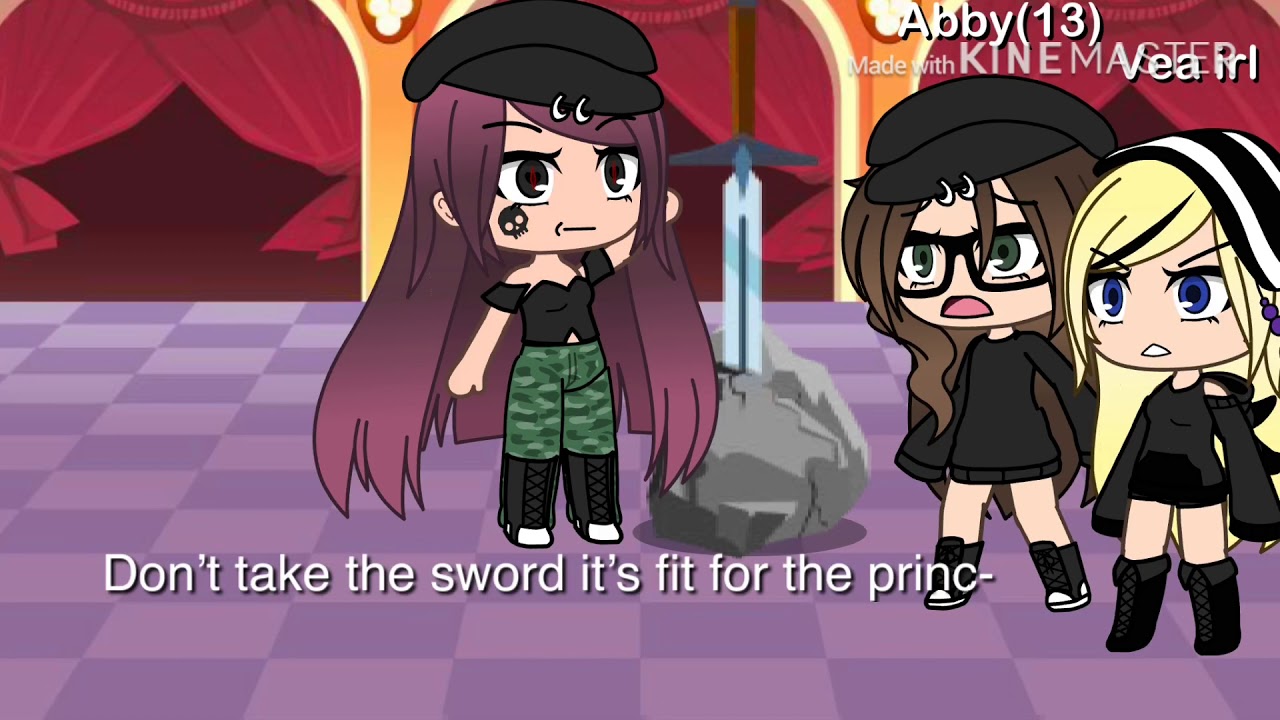 Night falls (from descendants 3) gacha life