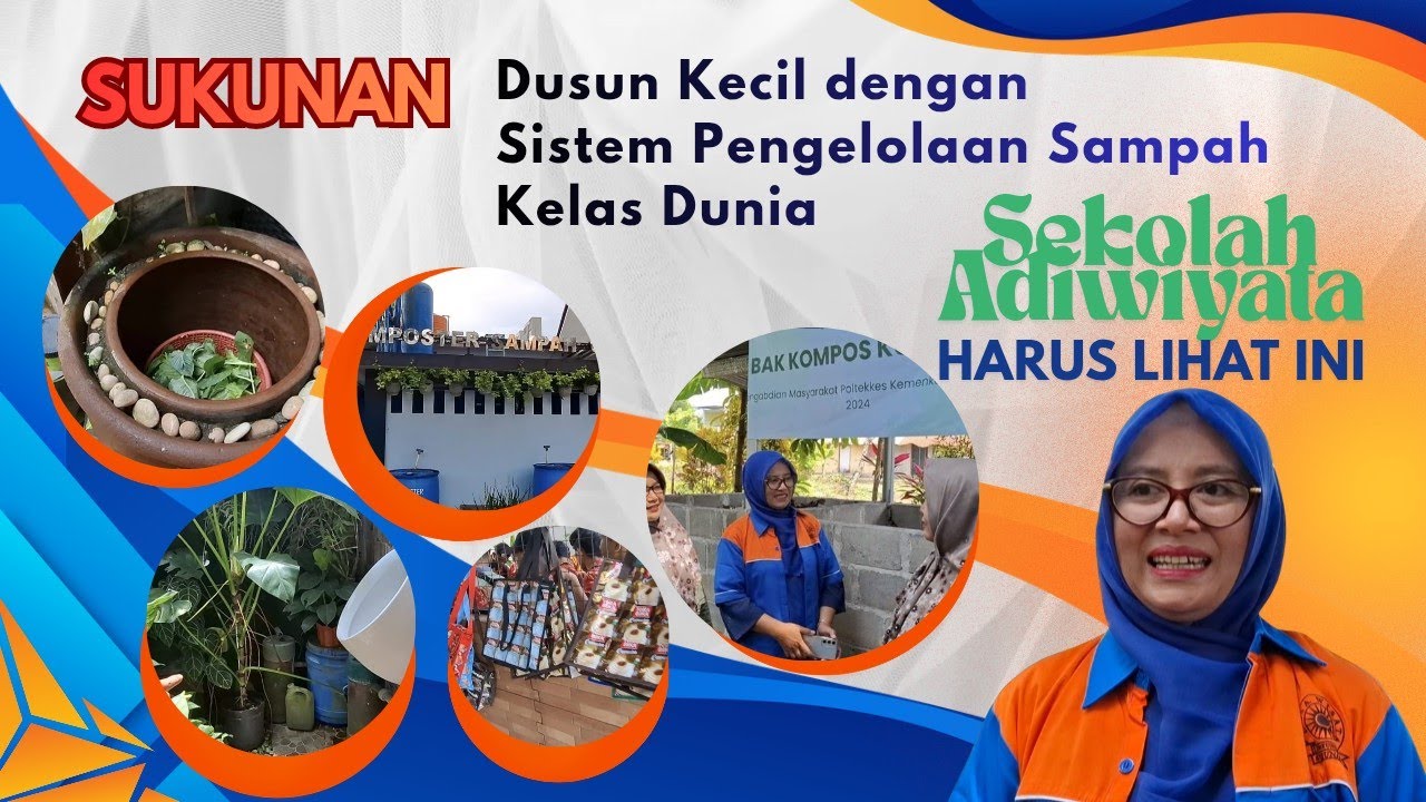 Sukunan, Dusun Kecil dengan Sistem Pengelolaan Sampah Tingkat Dunia #adiwiyatanasional #sukunan 