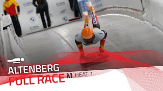 Altenberg #1 | BMW IBSF World Cup 2021/2022 - Men's Skeleton Heat 1 | IBSF Official