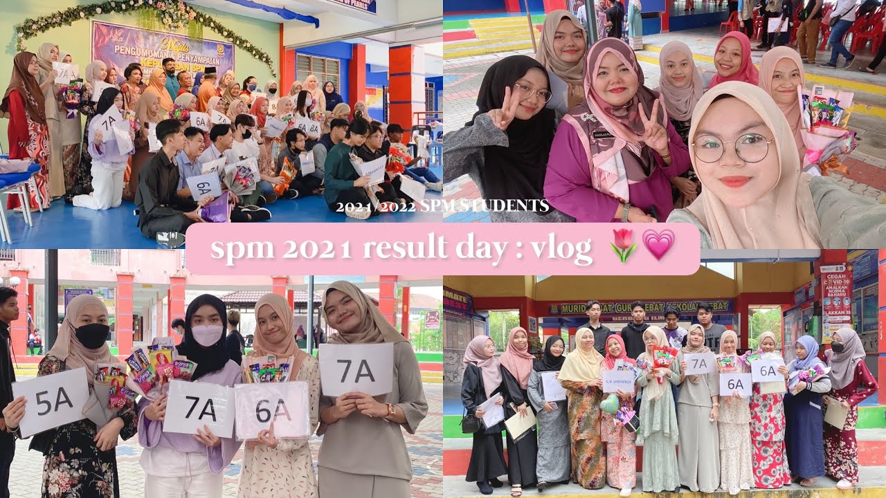 spm results day : vlog 🌷💗 | getting my spm results 🇲🇾