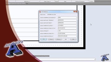 AutoCad 2014 AULA 05/14 Blocos com Atributos - Autocriativo