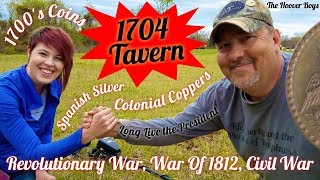 Metal Detecting finds long lost colonial treasures | 1704 Tavern