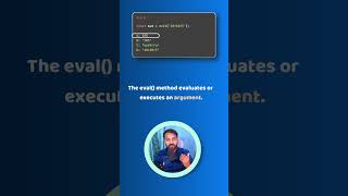 Eval() Method | JavaScript Interview Question part-50| #shorts #javascript