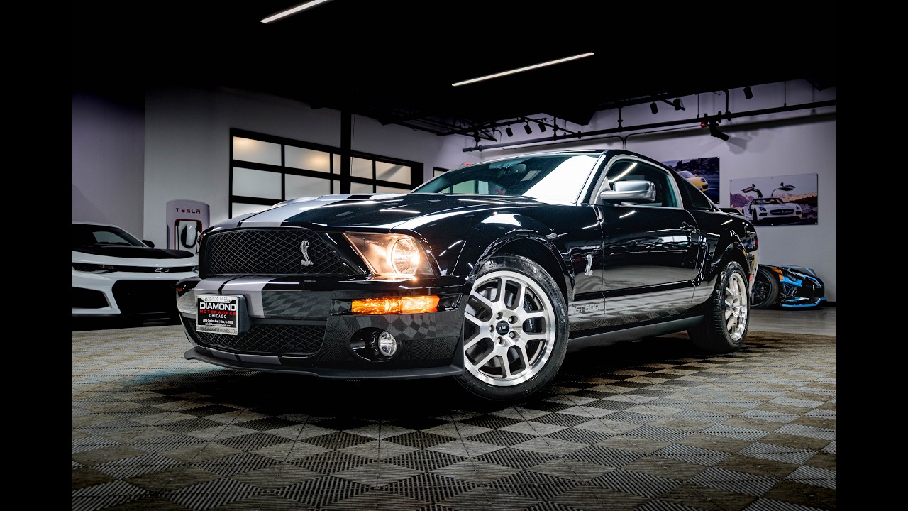 2007 Ford Shelby GT500! Only 7K original! 6 Speed Manual! 5.4L Supercharged V8!