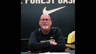 ETSU Men's Basketball vs. Wake Forest - Message from Coach Forbes
