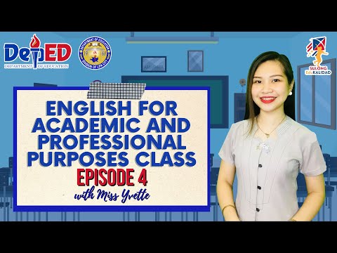 Video English for Academic and Professional Purposes |... - youtube