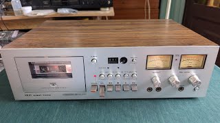 (Service) AKAI GXC-710D, xử lý cơ, đèn nguồn, cân chỉnh thông số thu phát.