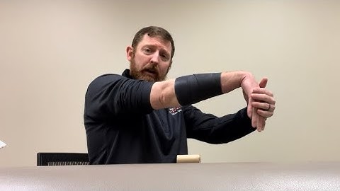 Disc golf elbow pain fix, voodoo floss