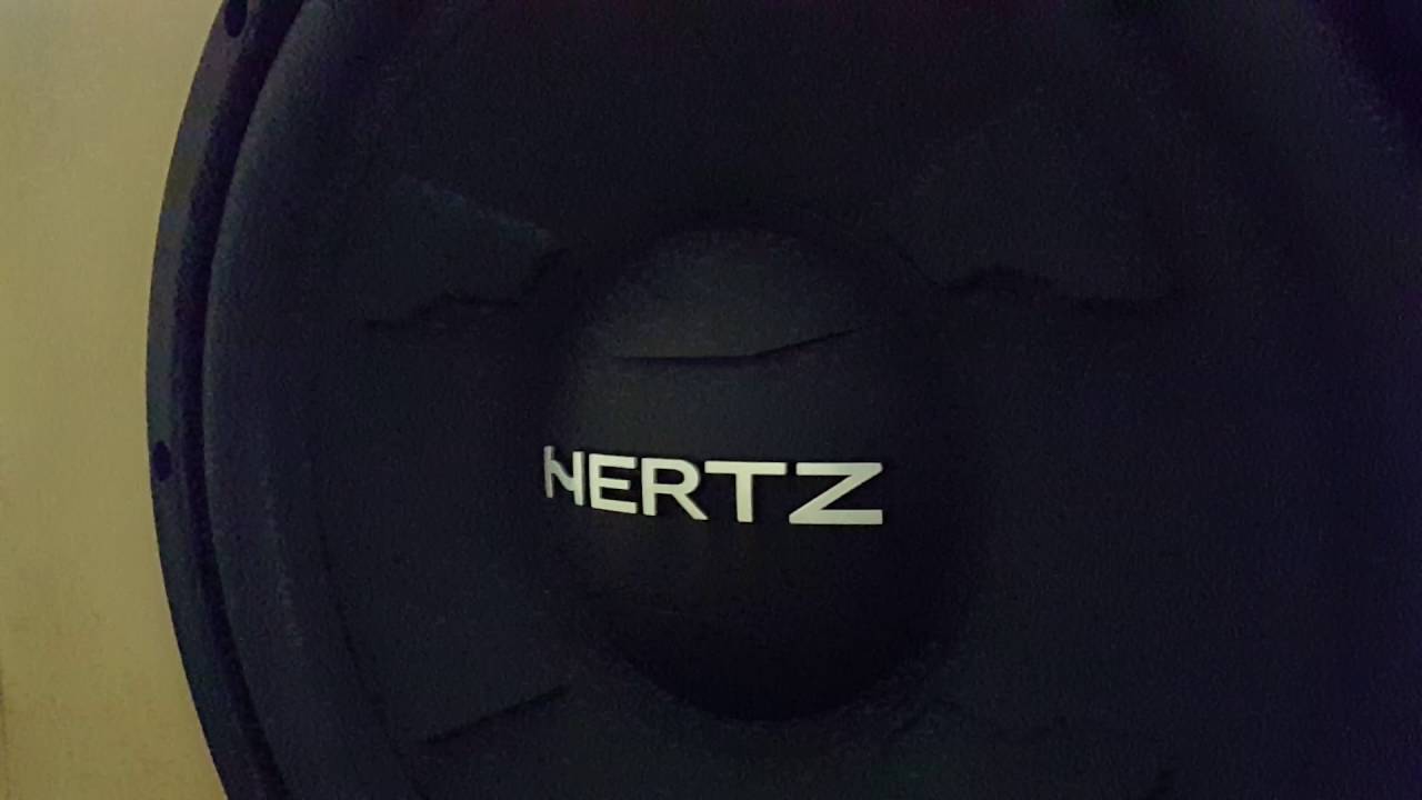 Prova subwoofer Hertz DS 25.3 YouTube