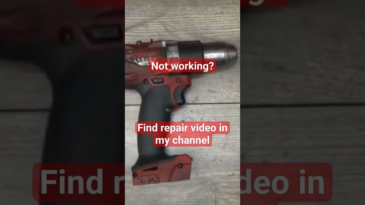 Ремонт дрели Milwaukee M18 