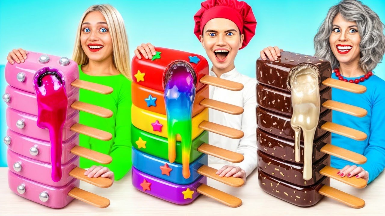 Desafio Culinário: Eu vs. Vovó vs. Chef | Batalha Épica de Comida por RATATA POWER