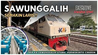 Download lagu NOW TRENDING‼️🔥 KUTOARJO-JAKARTA ROUND-TRIP TRAIN 🚂💨 Riding the Sawunggalih Utama Executive Class
