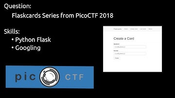 Flask vulnerabilties! PicoCTF 2018 "Flaskcards" series