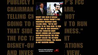 BREAKING Disney CEO Josh D Amaro Defies Trump s FCC Over ABC and The View Investigations