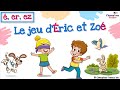 Le jeu dric et zo  son e  er ez  french story for kids  french sounds learnfrench 