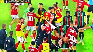 Trezeguet Attacked With Knife In Caf Clash As Far Players Caught Hiding It