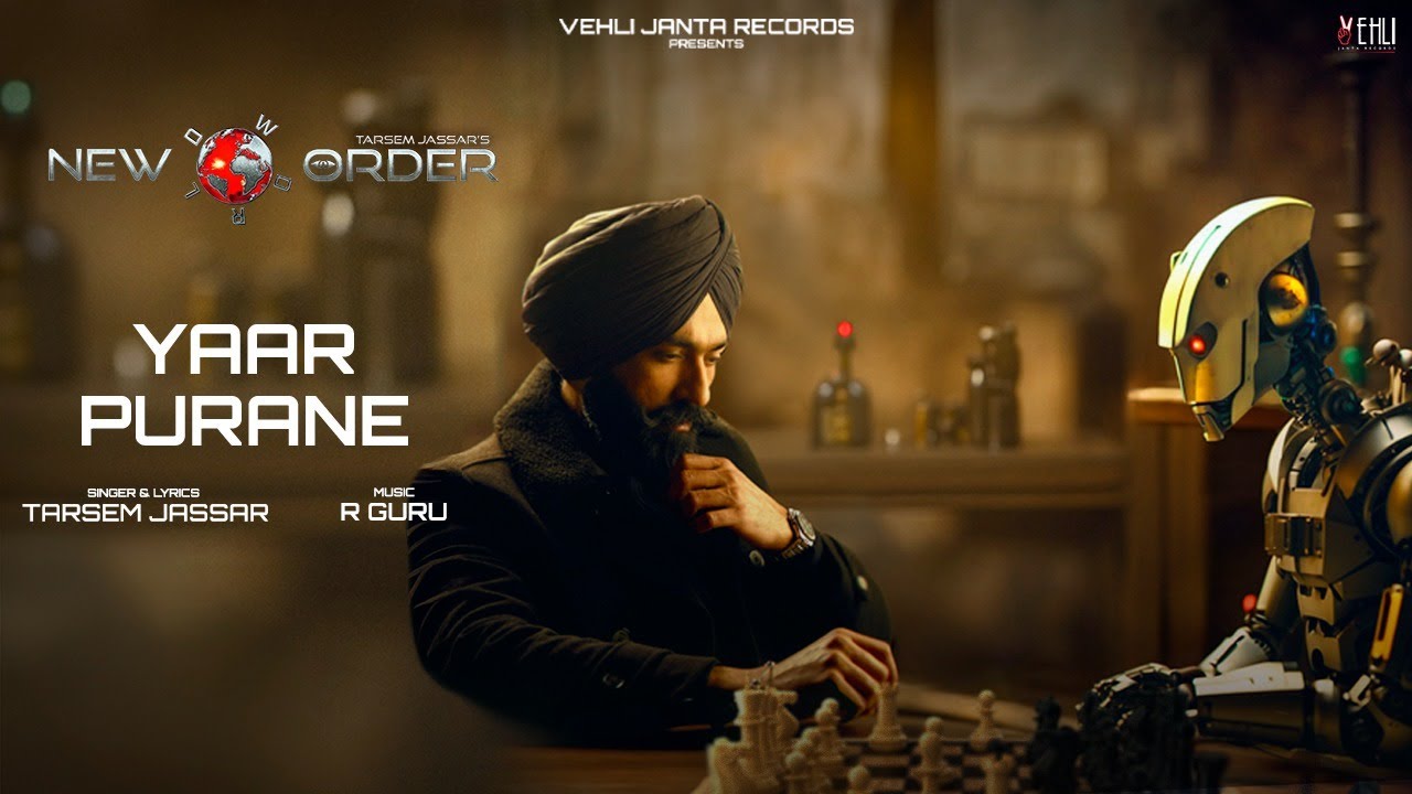 Yaar Purane Lyrical Video Tarsem Jassar  R Guru  New Order   Latest Punjabi Song 2024