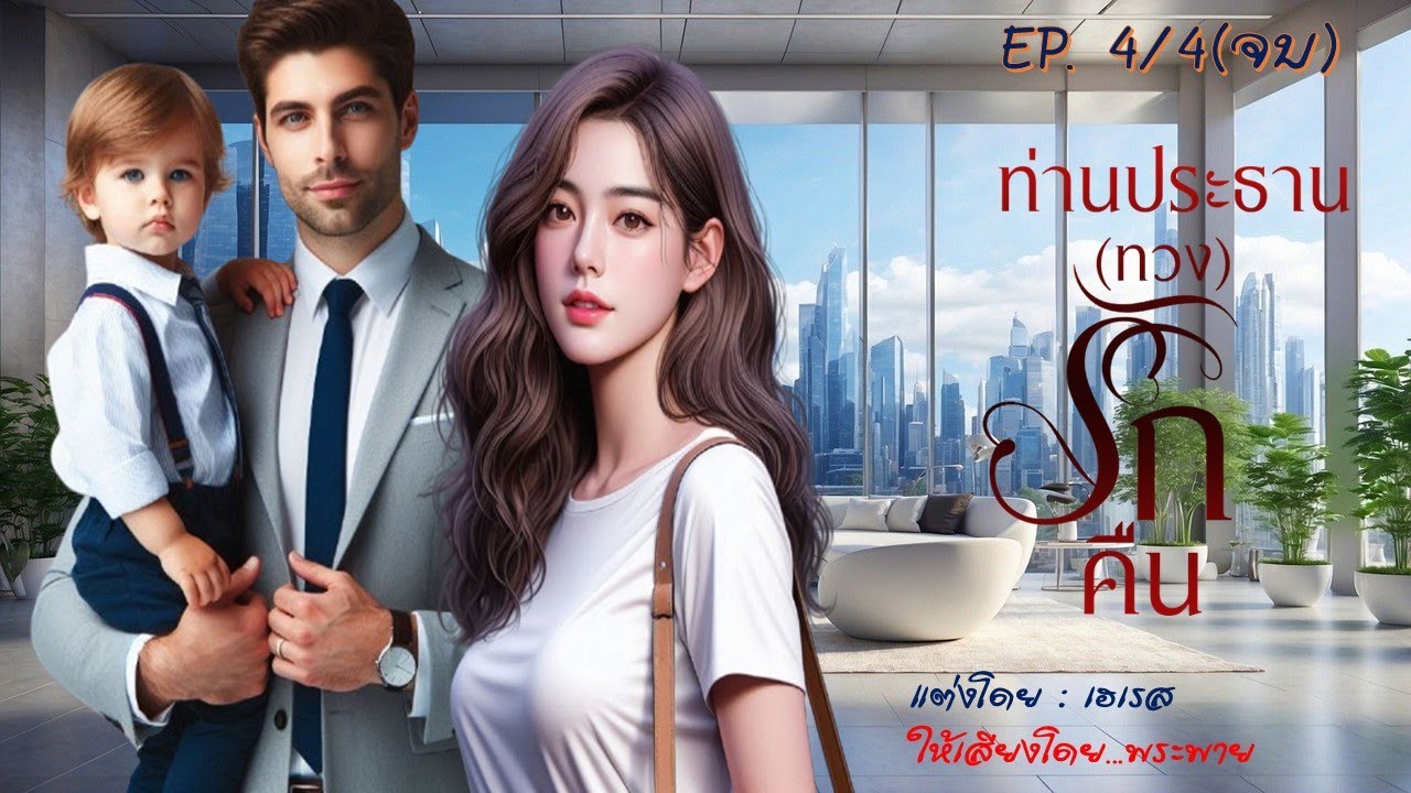 ท่านประธาน(ทวง)รักคืน  #Ep.4/4 จบ (คำสารภาพของคนเลว!) #พระพายนิยายเสียง