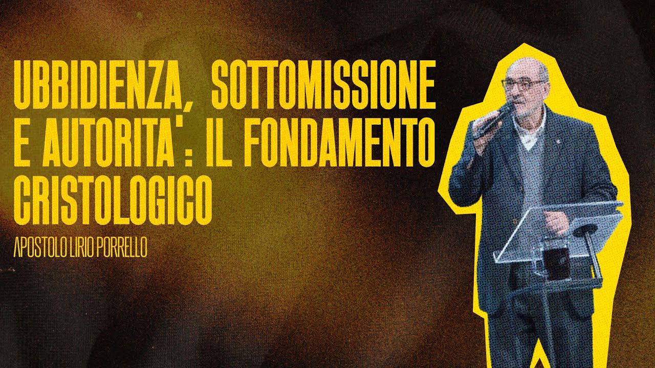 Worship Service | 25 Gennaio 26 | Ubbidienza, Sottomissione e Autorità | Ap. Lirio Porrello