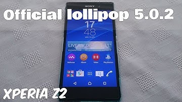 Xperia Z2 Official Lollipop 5.0.2 Update Quick Look &Changes