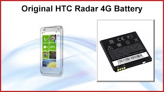 Original HTC Radar 4G Battery BG58100 BAS560 For Sale - Get Price & Model