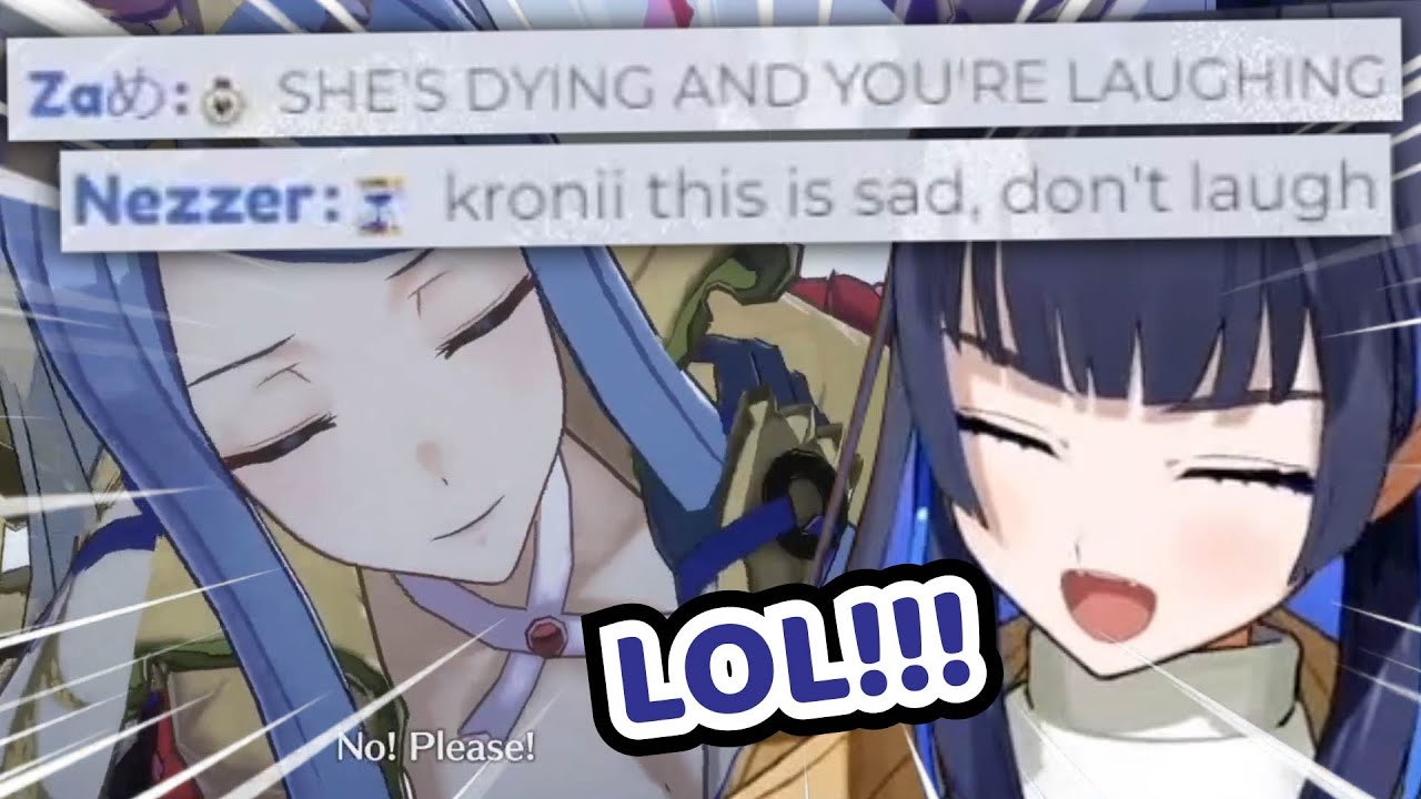 Mom's Death Scene Was Just TOO FUNNY For Kronii