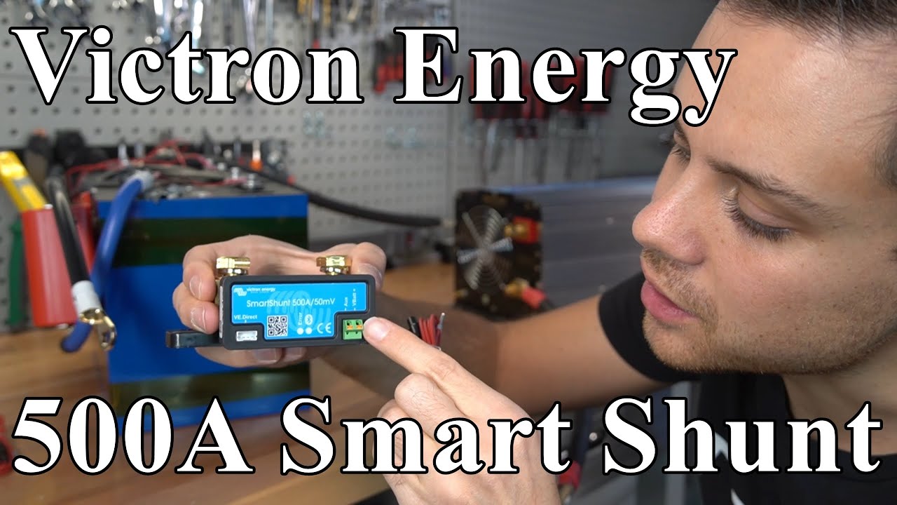 Victron Energy 500A Smart Shunt (Beginner Friendly) 