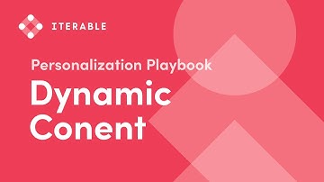 Dynamic Content in Iterable