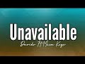 Davido - Unavailable Ft Musa Keys (Lyrics)