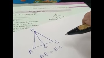 Class 7th maths l Exercise 6.1 l Chapter 6 l The Triangle and its properties l Ncert l Solution