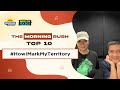 Tmr top 10 howimarkmyterritory  the morning rush  rx931