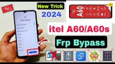 Itel A60 (A662L) Frp Bypass Android 12, 13 | Itel A662L Google Account Remove || Without Pc