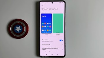 How to hide the System Navigation Bar on Xiaomi 11T Android 11