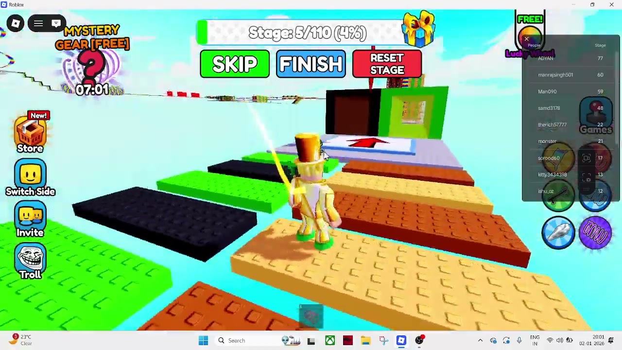 Rich or Poor Obby :-)