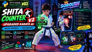 I Upgraded My Karate AI! 🥋 Punch + Knee Detection with Python | OpenCV + MediaPipe V2 News