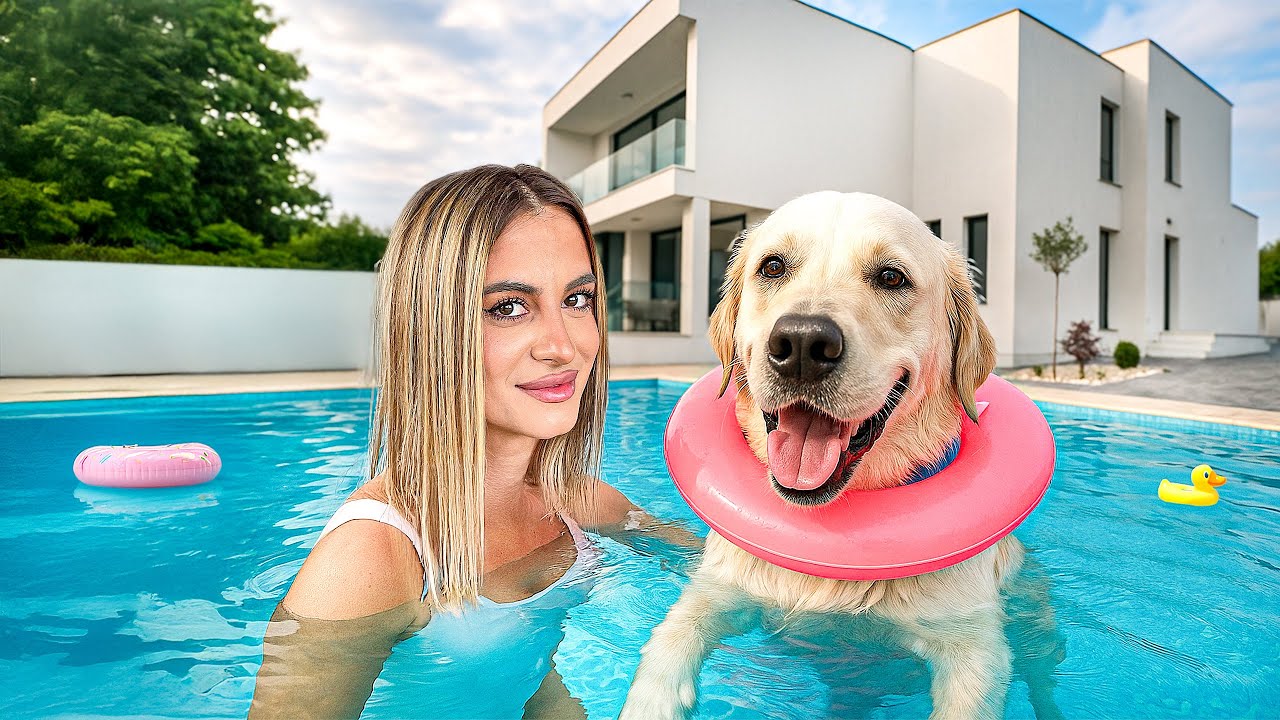 Prima Ședință De Înot A Lu' Lunița *inoata lunița*