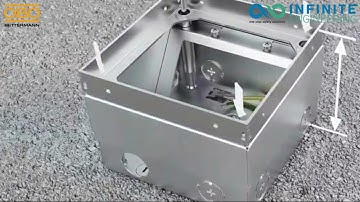 How to Install OBO Bettermann Underfloor Service Outlet?