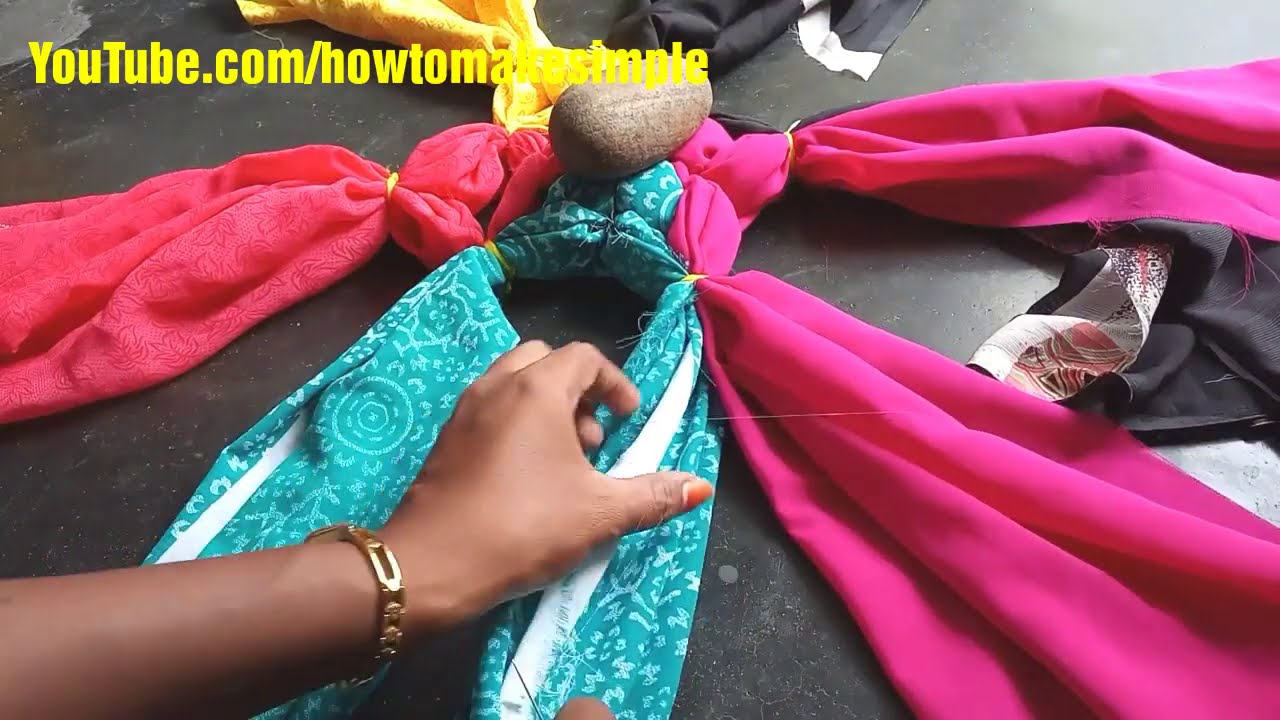 how to make simple doormat/carpet/rag rug from waste clothes || DIY Tapete | Paydan banane ka tarika